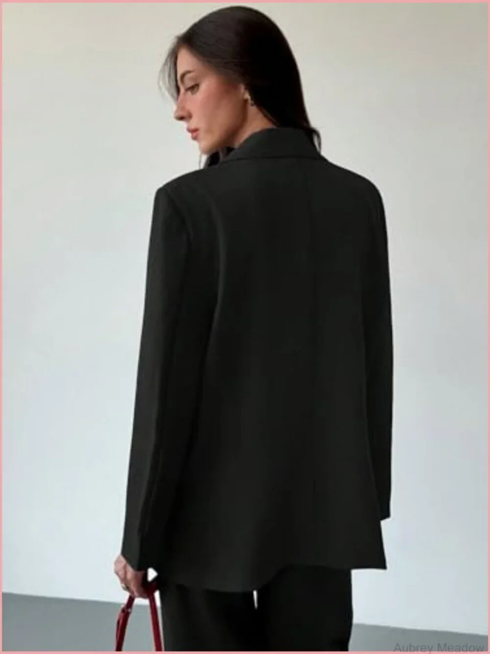 3D Butterfly Stones Beaded Blazer Long Sleeve Lapel Pockets Dressy Suit Jacket
